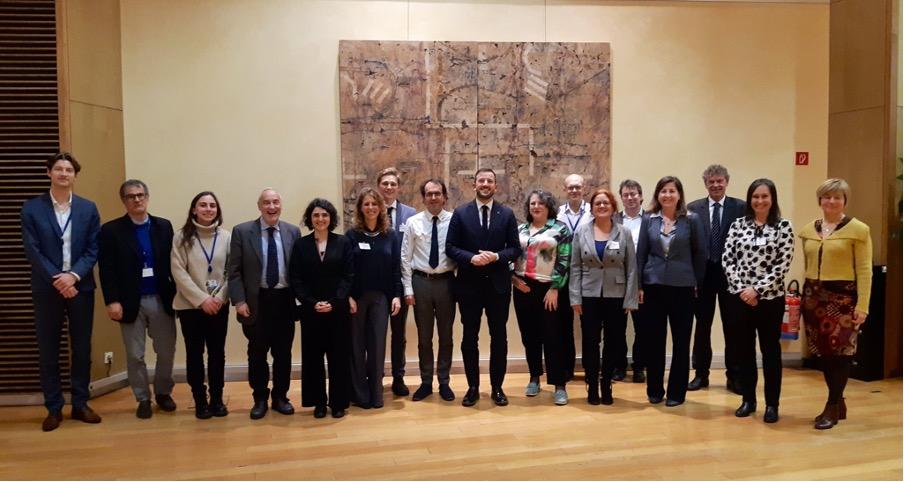 Representatives of Save Cruelty Free Cosmetics meet with Commissioner Sinkevičius